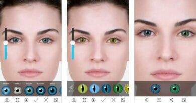 Conheça o app que simula a cor dos olhos
